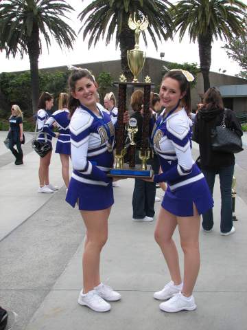 Photograph from the 2011 Cheerleading Nationals in Disney at Anaheim, CA