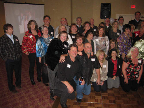 Photograph from the Class of 1975 35th class reunion (Nov. 27, 2010).