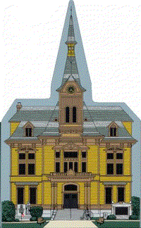 Image of the Saugus Town Hall Collectible